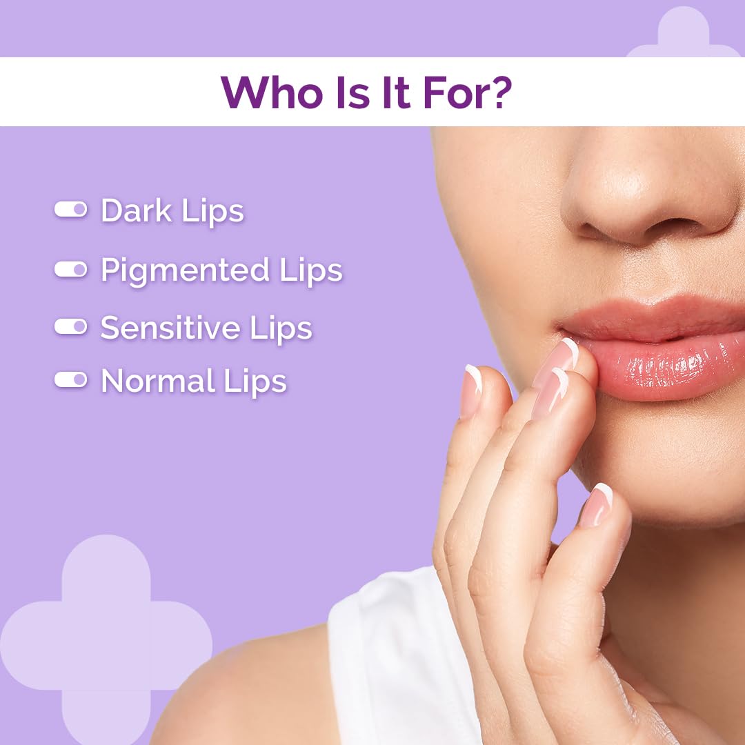 The Derma Co 1% Kojic Acid Lip Balm With Alpha Arbutin & Hyaluronic Acid, Spf 30 Pa++, 4 GM