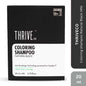 ThriveCo Coloring shampoo Natural Black, 20ML x 4N