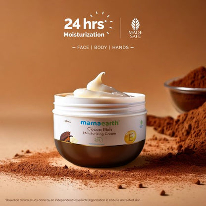 Mamaearth Cocoa Rich Moisturizing Cream, 200 GM
