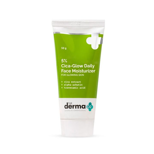 The Derma Co. 5% Cica-Glow Daily Face Moisturizer, 50 GM