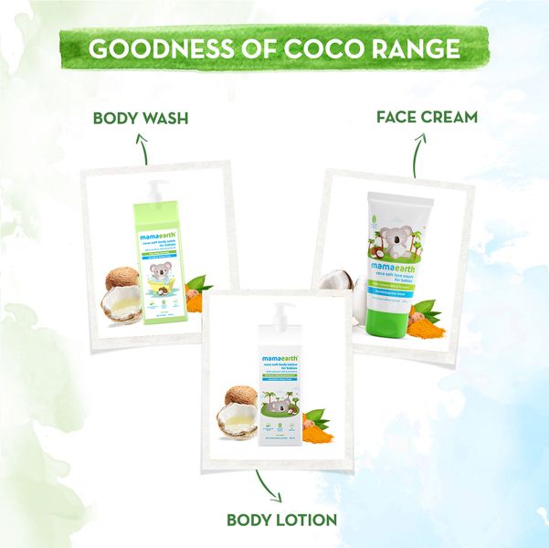 Mamaearth Coco Soft Face Cream For Babies, 60 GM