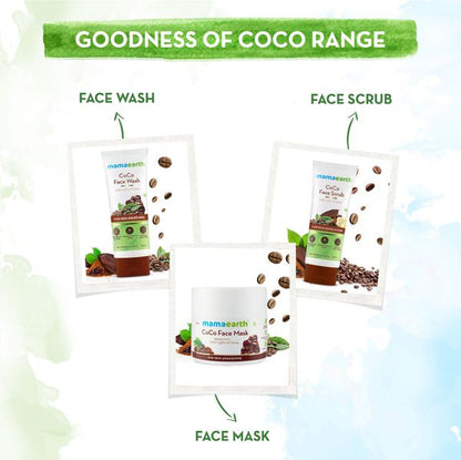 Mamaearth CoCo Facewash with Coffee & Cocoa for Skin Awakening, 100 ML