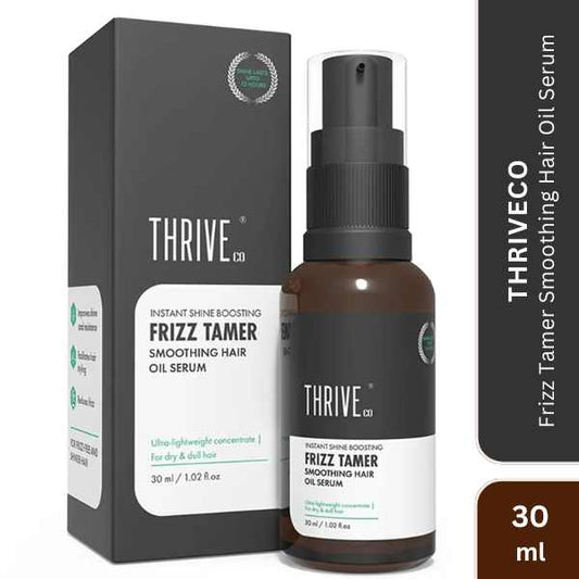 ThriveCo Frizz Tamer Smoothing Hair Oil Serum, 30 ML