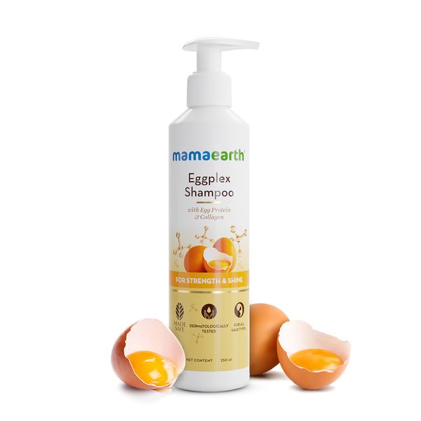 Mamaearth Eggplex Shampoo, 250 ML
