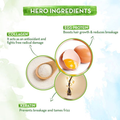 Mamaearth Eggplex Shampoo, 250 ML