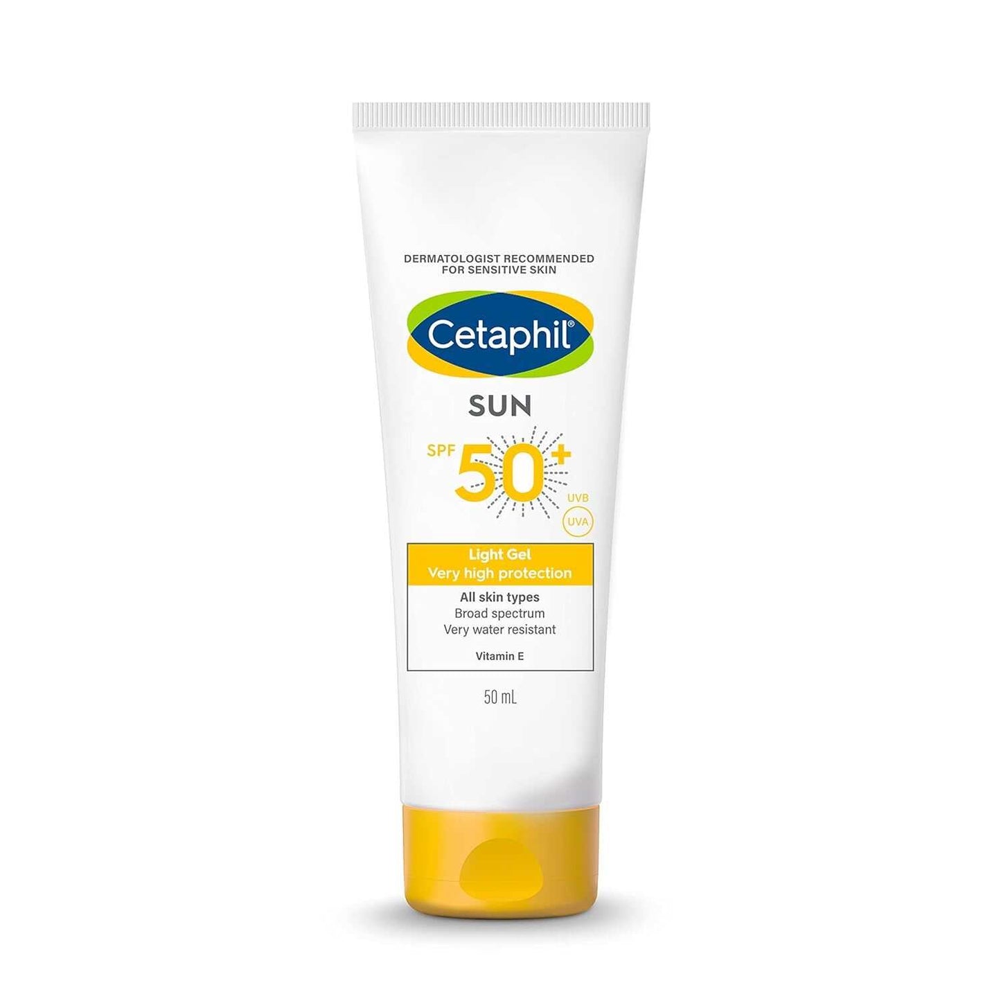 Cetaphil Sun Light High Protection Sunscreen Gel SPF 50+, 50 ML