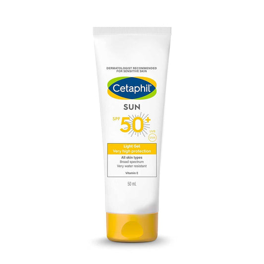 Cetaphil Sun Light High Protection Sunscreen Gel SPF 50+, 50 ML