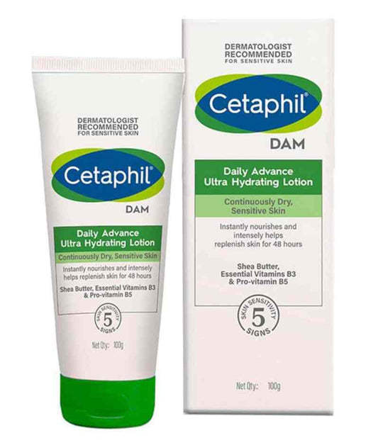 Cetaphil DAM Daily Advance Ultra Hydrating Lotion, 100 GM
