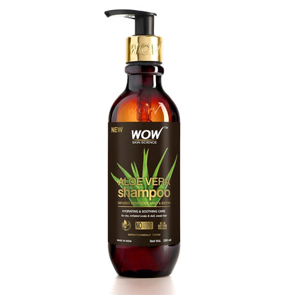 WOW SKIN SCIENCE ALOE VERA SHAMPOO, 250ML