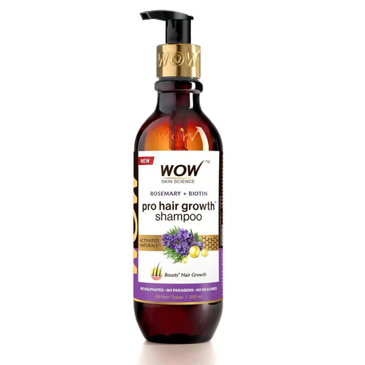 WOW SKIN SCIENCE ROSEMARY WITH BIOTIN SHAMPOO, 250 ML