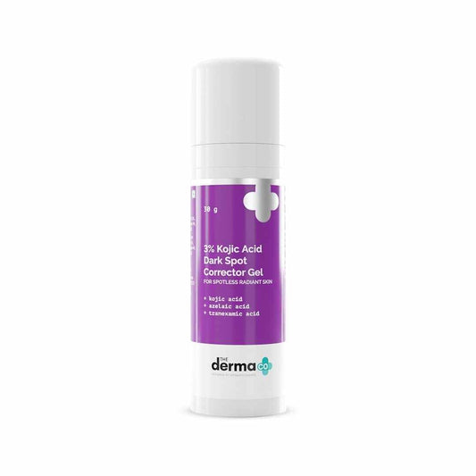 The Derma Co. 3% Kojic Acid Dark Spot Corrector Gel with Azelaic & Tranexamic Acid, 30 GM