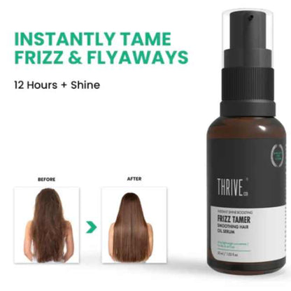 ThriveCo Frizz Tamer Smoothing Hair Oil Serum, 30 ML