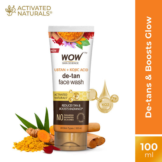 WOW SKIN SCIENCE UBTAN FACE WASH, 100ML