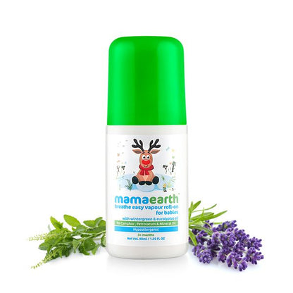 Mamaearth Breathe Easy Vapour Roll-on, 40 ML