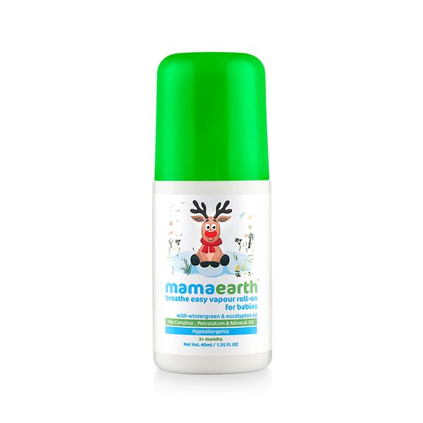 Mamaearth Breathe Easy Vapour Roll-on, 40 ML