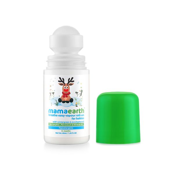 Mamaearth Breathe Easy Vapour Roll-on, 40 ML