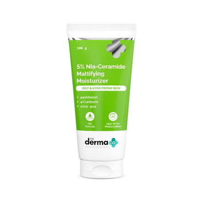 The Derma Co. 5% Nia-Ceramide Mattifying Moisturizer, 100 GM
