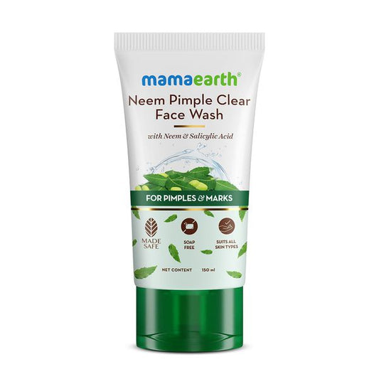 Mamaearth Neem Pimple Clear Face Wash with Neem & Salicylic Acid, 150 ML