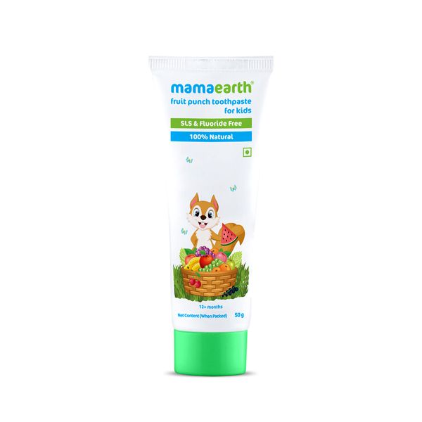 Mamaearth Fruit Punch Toothpaste, 50 GM
