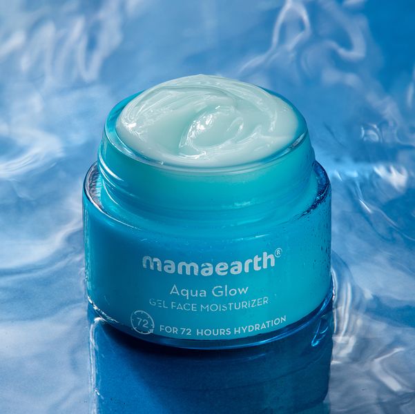 Mamaearth Aqua Glow Gel Face Moisturizer With Himalayan Thermal Water and Hyaluronic Acid for 72 Hours Hydration, 100 ML