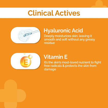The Derma Co. Hyaluronic Invisible Sunscreen Gel with Hyaluronic Acid & Vitamin E, 50 GM