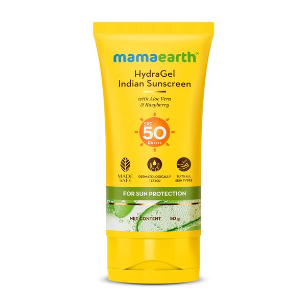Mamaearth Hydragel Indian Sunscreen, 50 GM