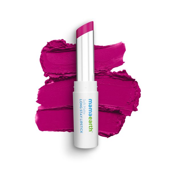 Mamaearth Soft Matte Long Stay Lipstick, 3.5 GM
