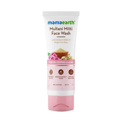 Mamaearth Multani Mitti Face Wash, 100 ML