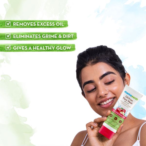 Mamaearth Oil Free Face Wash for Oily Skin, 100 ML