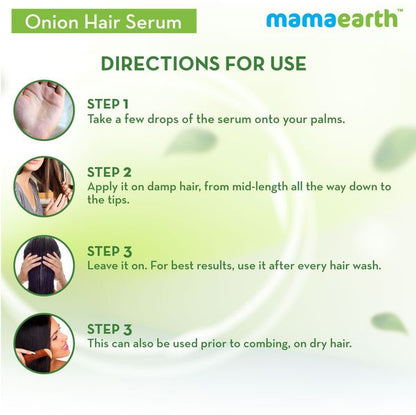 Mamaearth Onion Hair Serum, 100 ML