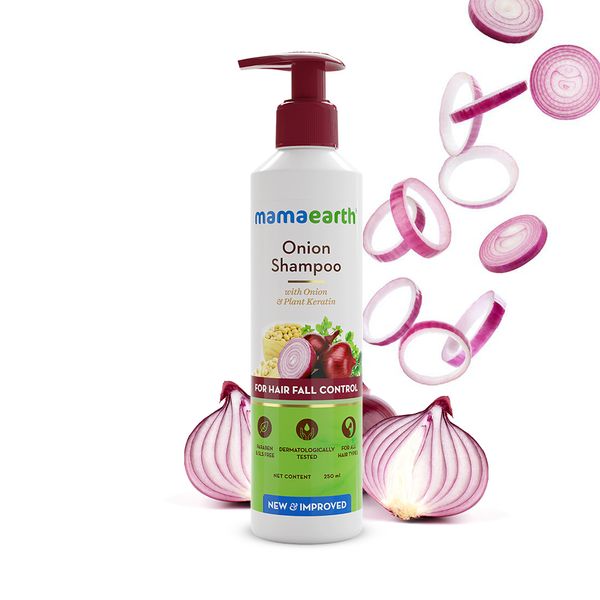 Mamaearth Onion Shampoo, 250 ML