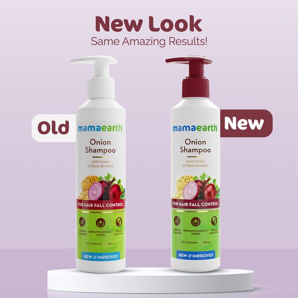 Mamaearth Onion Shampoo, 250 ML
