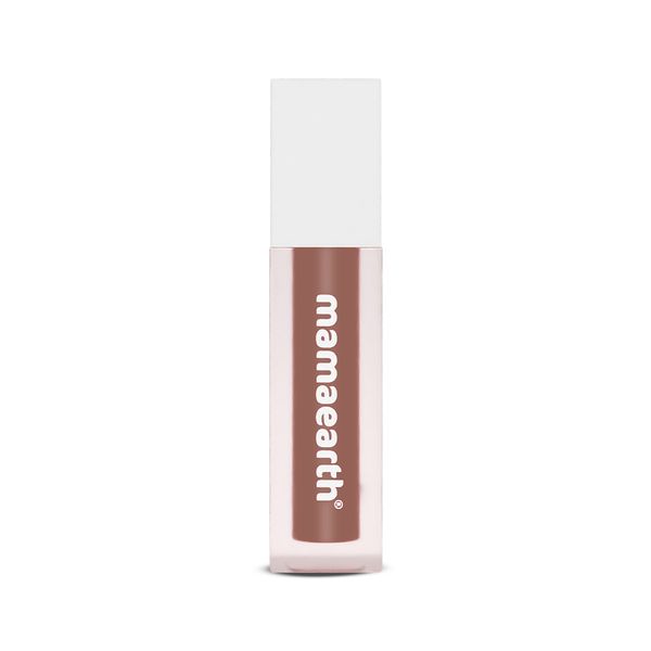 Mamaearth Feather Light Liquid Matte Mini Lipstick - Nude Perfect, 1.2 ML