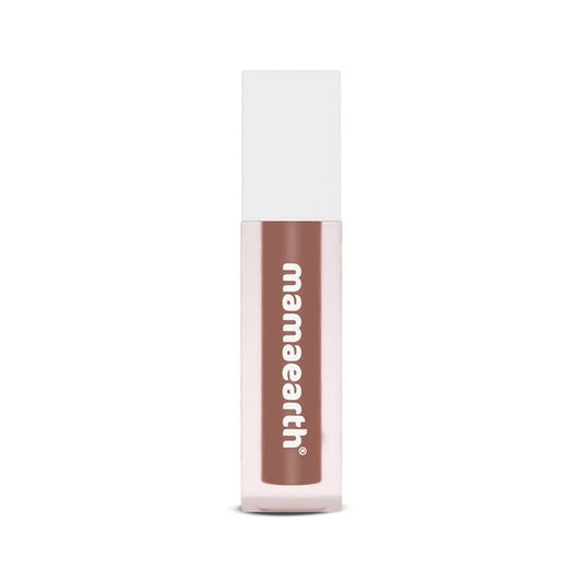 Mamaearth Feather Light Liquid Matte Mini Lipstick - Nude Perfect, 1.2 ML