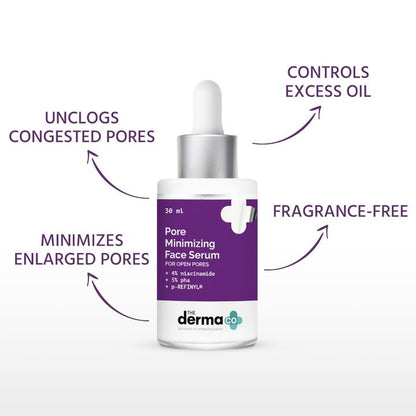 The Derma Co. Pore Minimizing Face Serum, 30 ML