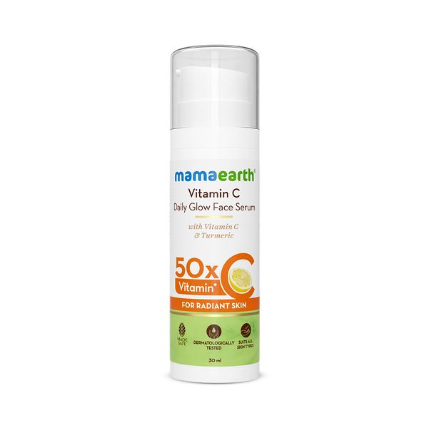 Mamaearth Vitamin C Daily Glow Face Serum, 30 ML