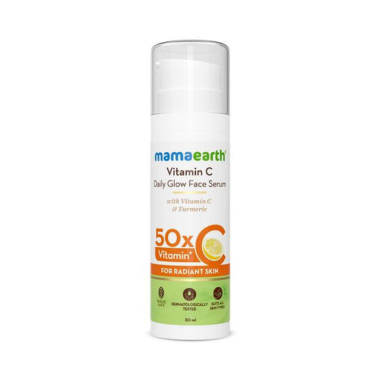 Mamaearth Vitamin C Daily Glow Face Serum, 30 ML