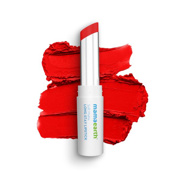 Mamaearth Soft Matte Long Stay Lipstick, 3.5 GM