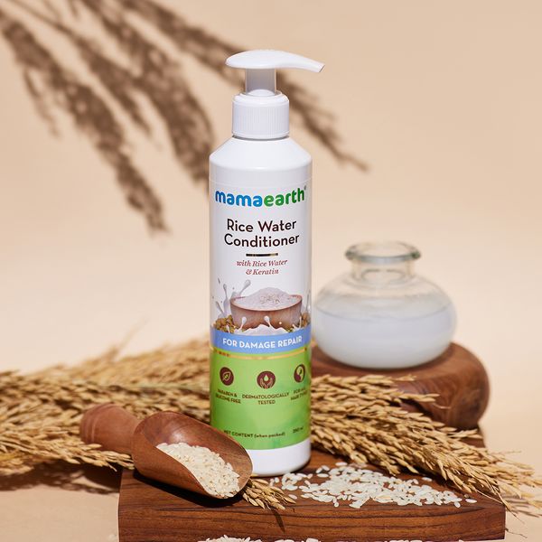 Mamaearth Rice Conditioner, 250 ML