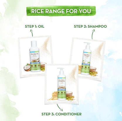 Mamaearth Rice Shampoo, 250 ML