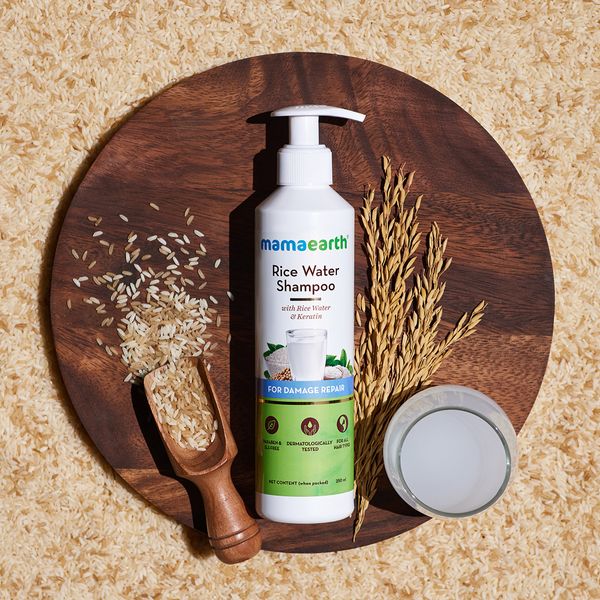 Mamaearth Rice Shampoo, 250 ML