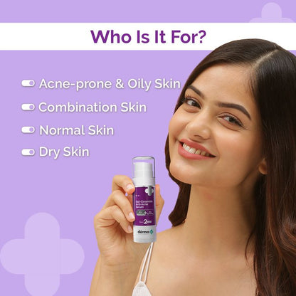 The Derma Co Sali-Cinamide Anti-Acne Face Serum with 2% Salicylic Acid & 5% Niacinamide, 30 ML