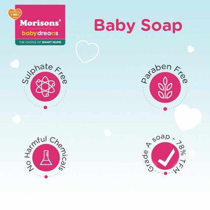 Morisons Baby Dreams Baby Soap, 75gm