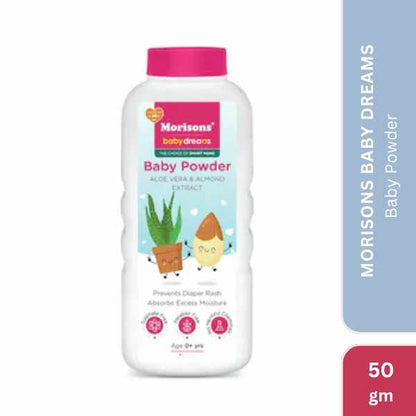 Morisons Baby Dreams Baby Powder, 50gm