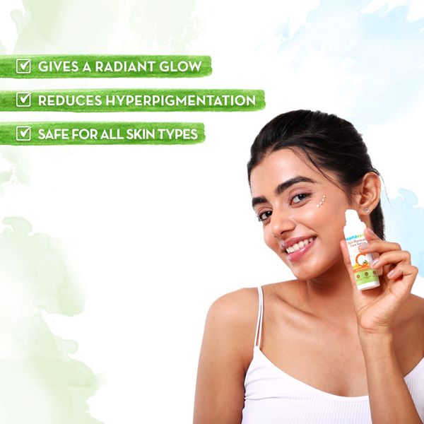 Mamaearth Skin Illuminate Face Serum for Radiant Skin with Vitamin C & Turmeric , 30 GM