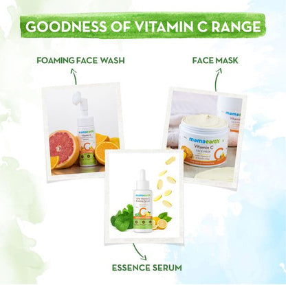 Mamaearth 10% Vitamin C Essence Serum, 30 ML