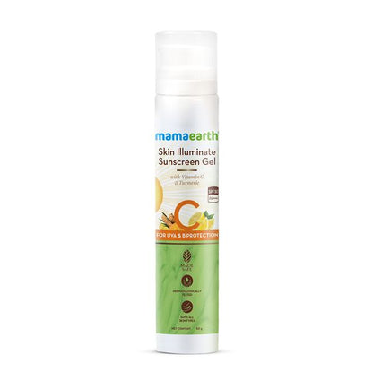 Mamaearth Skin Illuminate Sunscreen with SPF 50 Gel, 50 GM