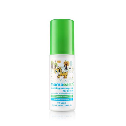 Mamaearth Soothing Baby Massage Oil (0-5 Yrs), 100 ML