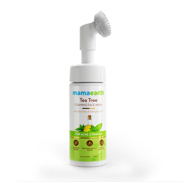 Mamaearth Tea Tree Foaming Face Wash, 150 ML