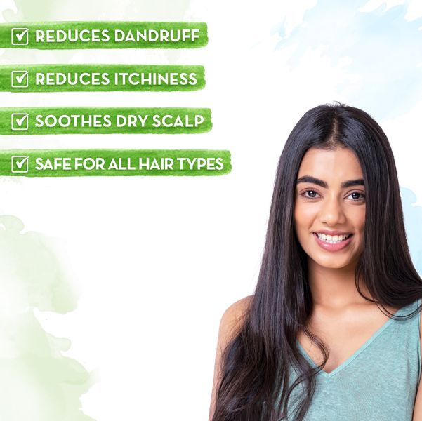Mamaearth Tea Tree Shampoo for Dandruff Free Hair, 250 ML